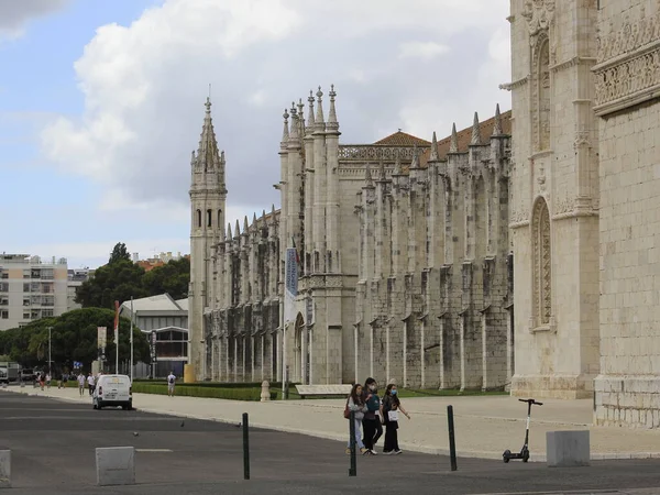 June 2021 Lisbon Portugal Masterpiece Portuguese Architecture 16Th Century Classified — Stock Photo, Image