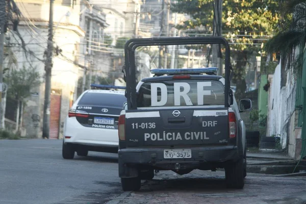Operación Coalición Para Bien Junio 2021 Río Janeiro Brasil Policía —  Fotos de Stock