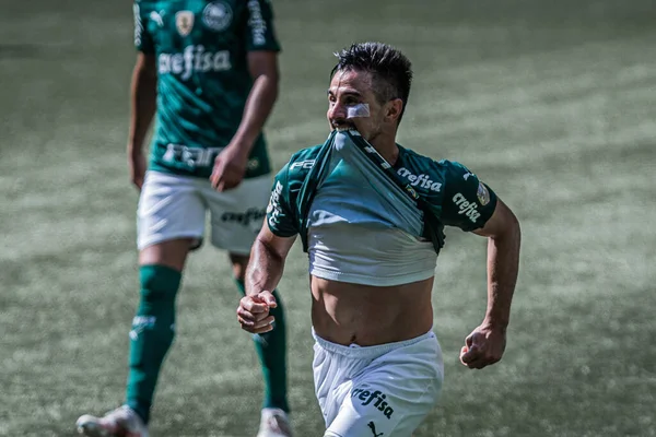 Spo Brazilian Soccer Championship Palmeiras America June 2021 Sao Paulo — Stock Photo, Image