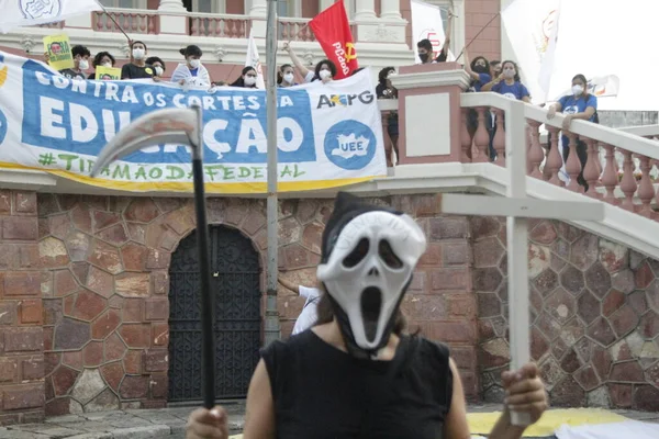 Protesto Manaus Contra Governo Presidente Bolsonaro Junho 2021 Manaus Brasil — Fotografia de Stock