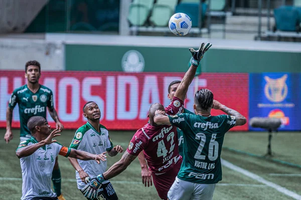 Spo Campionato Brasiliano Calcio Palmeiras America Giugno 2021 San Paolo — Foto Stock