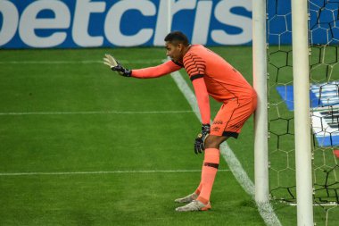 (Brezilya Futbol Şampiyonası: Korintliler ve Sporcular. 24 Haziran 2021, Sao Paulo, Brezilya: 2021 Brezilya Futbol Şampiyonası 'nın 6. turu için geçerli olan Corinthians ile Sport arasındaki futbol maçı, Perşembe günü Sao Paulo' daki Neo Quimica Arena 'da yapıldı. 