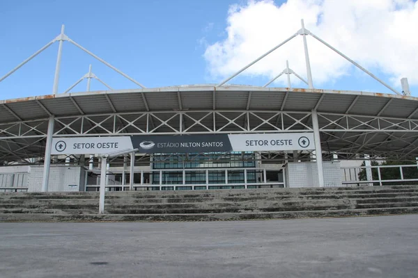 Copa América Fachada Del Estadio Nilton Santos Donde Brasil Juega — Foto de Stock