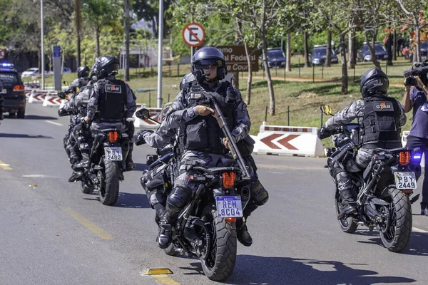 Indigenous Protest Brasilia Project Makes Land Demarcation Difficult June 2021 — Stock Photo, Image