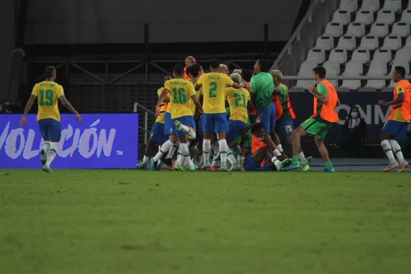 Spo Copa América Brasil Colômbia Junho 2021 Rio Janeiro Brasil — Fotografia de Stock