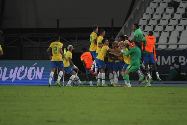 Spo Copa America Brasilien Och Colombia Juni 2021 Rio Janeiro — Stockfoto