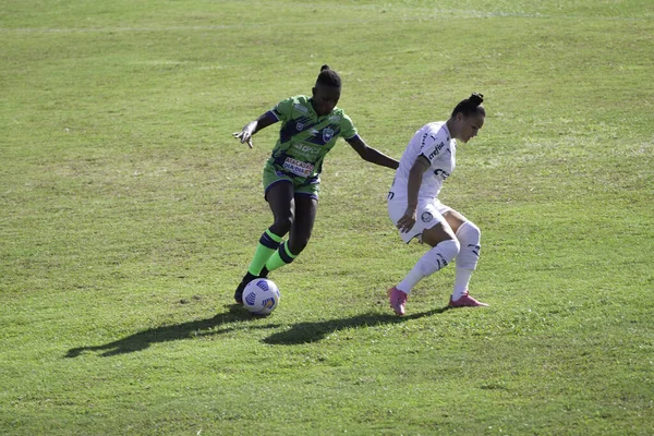 Spo Brazilian Women Soccer Championship Minas Brasilia Palmeiras June 2021 — Stock Photo, Image