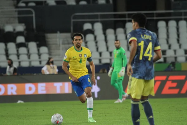 Copa America Brezilya Kolombiya Haziran 2021 Rio Janeiro Brezilya Boru — Stok fotoğraf