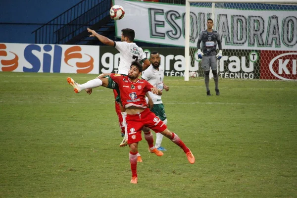 Brezilya Futbol Şampiyonası Lig Manaus Tombense Haziran 2021 Manaus Brezilya — Stok fotoğraf