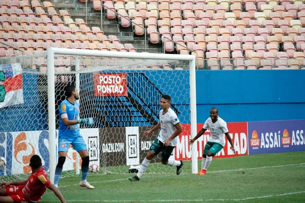 Braziliaans Kampioenschap Voetbal Divisie Manaus Tombense Juni 2021 Manaus Brazilië — Stockfoto