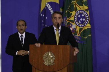 Brezilya Sağlık Bakanlığı, Covaxin aşı sözleşmesini askıya aldı. 29 Haziran 2021, Brasilia, Federal Bölge, Brezilya: Sağlık Bakanlığı 'ndan Marcelo Queiroga ve Sendika Genel Müfettişi (CGU) Wagner Rosario, 29 Haziran Salı günü duyurdular.), 