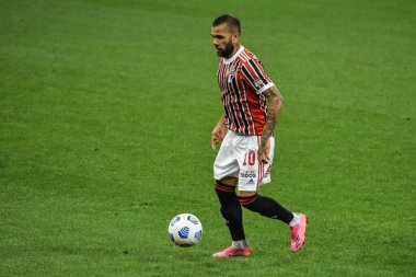 Brazilian Soccer Championship: Internacional and Palmeiras. june 30, 2021, Porto Alegre, Brazil: Palmeiras player Deyverson celebrates his goal during soccer match between Internacional and Palmeiras, valid for 8th round of Brazilian Soccer