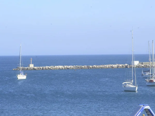 June 2021 Cascais Portugal Movement Bathers Conceicao Beach District Cascais — Stock fotografie