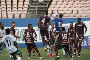 Brazilian Soccer Championship 3rd Division: Manaus and Jacuipense. July 3, 2021, Manaus, Brazil: Soccer match between Manaus and Jacuipense-BA valid for 6th round Brazilian Soccer Championship 3rd Division, held at Arena da Amazonia, this Satur