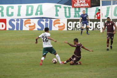 Brazilian Soccer Championship 3rd Division: Manaus and Jacuipense. July 3, 2021, Manaus, Brazil: Soccer match between Manaus and Jacuipense-BA valid for 6th round Brazilian Soccer Championship 3rd Division, held at Arena da Amazonia, this Satur