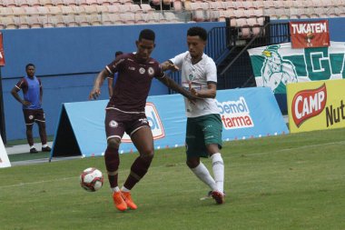 Brazilian Soccer Championship 3rd Division: Manaus and Jacuipense. July 3, 2021, Manaus, Brazil: Soccer match between Manaus and Jacuipense-BA valid for 6th round Brazilian Soccer Championship 3rd Division, held at Arena da Amazonia, this Satur