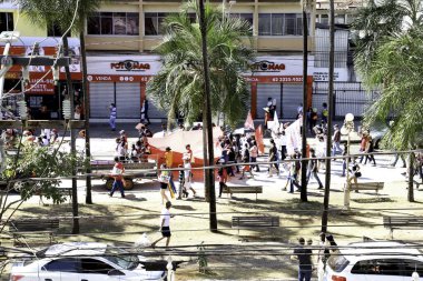 Protest against Bolsonaro in Rio de Janeiro. July 3, 2021, Rio de Janeiro, Brazil: Thousands of demonstrators took to the streets of Rio de Janeiro , in front of the statue of Zumbi dos Pamares, on Avenida Presidente Vargas