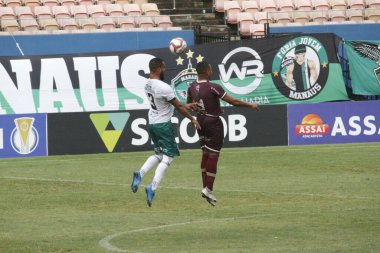 Brazilian Soccer Championship 3rd Division: Manaus and Jacuipense. July 3, 2021, Manaus, Brazil: Soccer match between Manaus and Jacuipense-BA valid for 6th round Brazilian Soccer Championship 3rd Division, held at Arena da Amazonia, this Satur