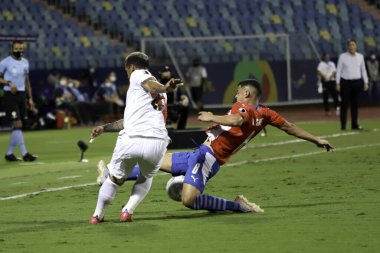 Copa America Quarter finals: Peru and Paraguay. July 2, 2021, Goiania, Brazil: Soccer match between Peru and Paraguay, valid for the quarterfinals of Copa America 2021, held at Pedro Ludovico Teixeira Olympic Stadium, in Goiania, on Friday (2).
