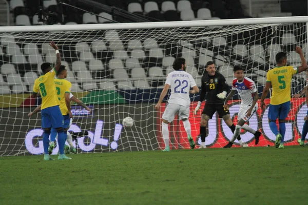 Copa America Quartas Final Brazil Chile July 2021 Rio Janeiro — ストック写真