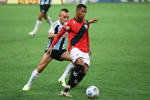 Campeonato Brasileño Gremio Atlético Goianiense Julio 2021 Porto Alegre Brasil —  Fotos de Stock