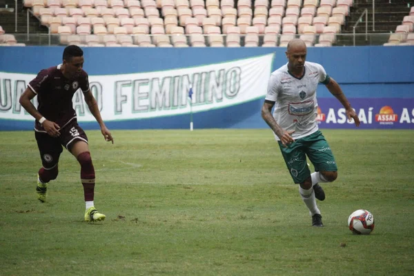 Brazilian Soccer Championship 3Rd Division Manaus Jacuipense July 2021 Manaus — Foto Stock