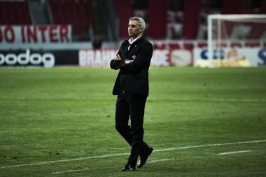 Brezilya Futbol Şampiyonası: Palmeiras ve Gremio. 7 Temmuz 2021, Sao Paulo, Brezilya: Brezilya Futbol Şampiyonası 'nın 10. turu için geçerli olan Gremio maçında Palmeiras' tan Raphael Veiga 'nın attığı gol kutlaması,