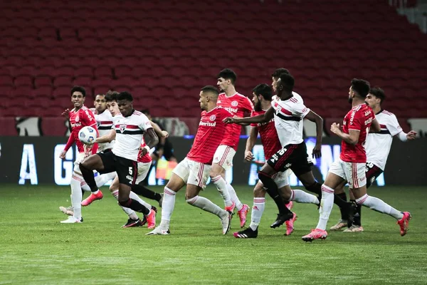 Campionato Brasiliano Calcio Palmeiras Gremio Luglio 2021 San Paolo Brasile — Foto Stock