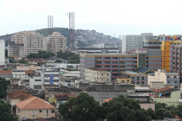 Vue Aérienne Niteroi Rio Janeiro Juillet 2021 Niteroi Rio Janeiro — Photo