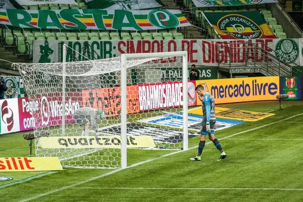 Campionato Brasiliano Calcio Palmeiras Gremio Luglio 2021 San Paolo Brasile — Foto Stock