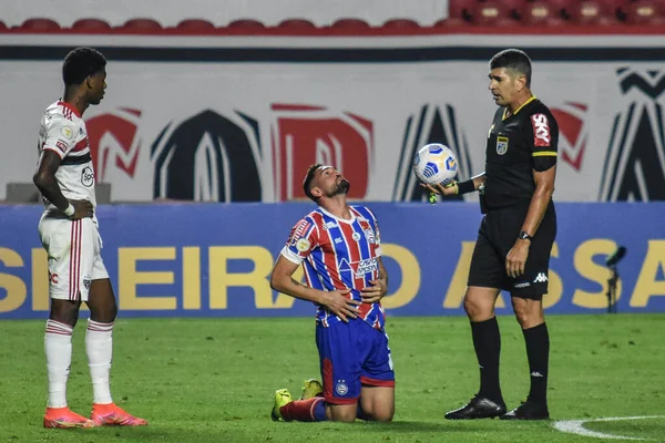 São Paulo Bahia Julho 2021 São Paulo Brasil Jogadores São — Fotografia de Stock