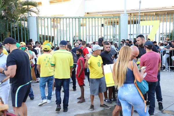 Finale Copa America Brasile Argentina Luglio 2021 Rio Janeiro Brasile — Foto Stock