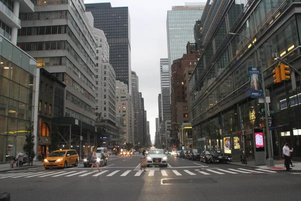 Schweres Gewitter Bis Uhr New York Juli 2021 New York — Stockfoto