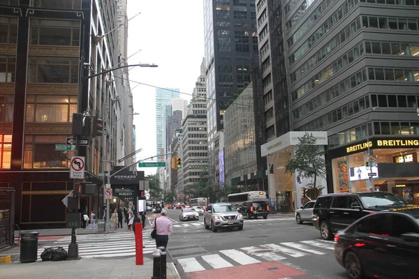 Tormenta Severa Efecto Hasta Las Nueva York Julio 2021 Nueva —  Fotos de Stock