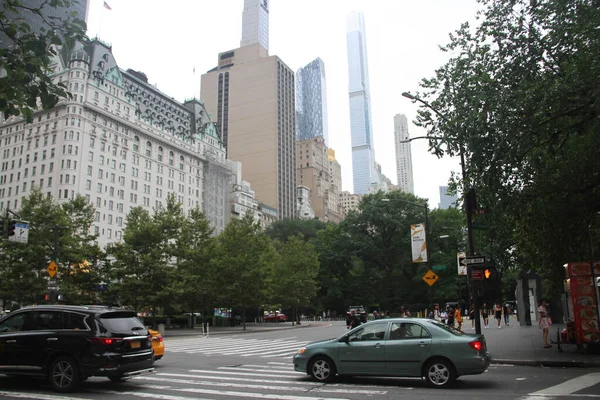 Severe Thunderstorm Effect Till 11Pm New York July 2021 New — Stock Photo, Image