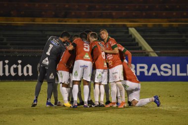 Brezilya Futbol Şampiyonası 4. Lig: Portugeusa ve Boavista-RJ. 17 Temmuz 2021, Sao Paulo, Brezilya: Portekiz ve Boavista-RJ arasında oynanan futbol maçı, Brezilya Futbol Şampiyonası 4.