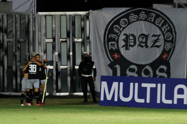 Brasilianische Fußballmeisterschaft Division Vasco Und Nautico Juli 2021 Rio Janeiro — Stockfoto