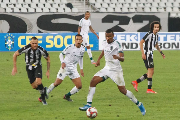 Spo Brasilianische Fußballmeisterschaft Division Botafogo Und Goias Juli 2021 Rio — Stockfoto