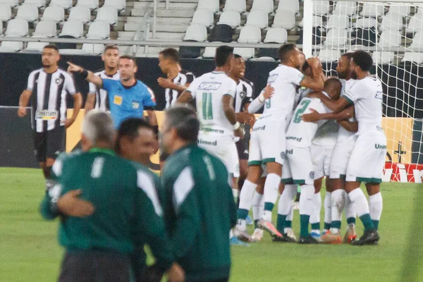 Spo Brasilianische Fußballmeisterschaft Division Botafogo Und Goias Juli 2021 Rio — Stockfoto