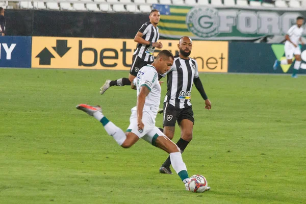 Spo Brasilianische Fußballmeisterschaft Division Botafogo Und Goias Juli 2021 Rio — Stockfoto