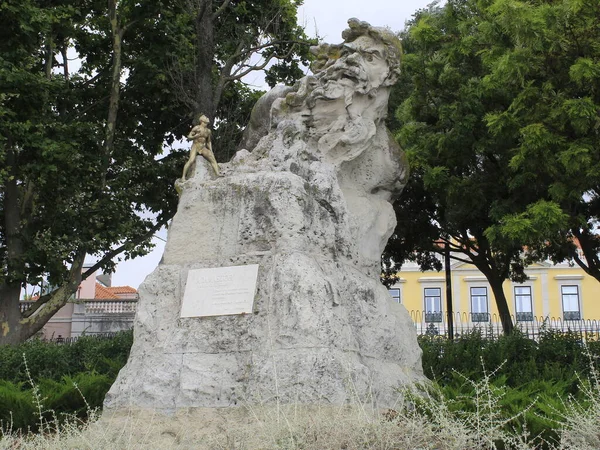 Pohledu Santa Catariny Lisabonu Července 2021 Lisabon Portugalsko Pohyb Lidí — Stock fotografie