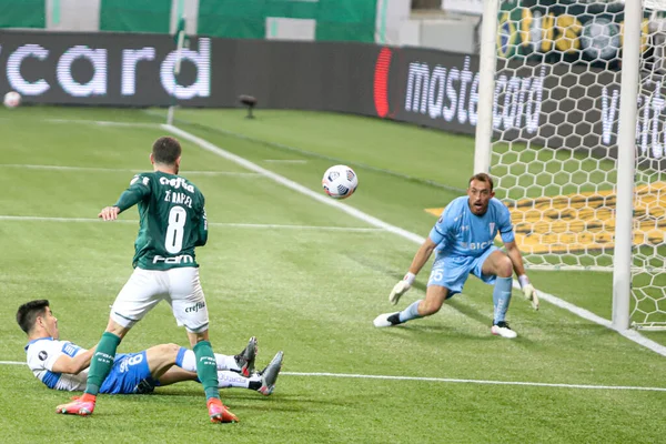 Spo Copa Libertadores Ronda Palmeiras Universidad Católica Julio 2021 Sao —  Fotos de Stock