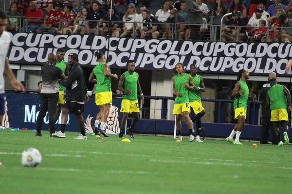 Spo Concacaf Gold Cup Quarters Final Eua Jamaica Julho 2021 — Fotografia de Stock