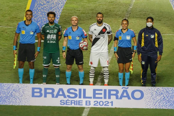 Spo Brasilianische Fußballmeisterschaft Division Vasco Gama Und Guarani Juli 2021 — Stockfoto