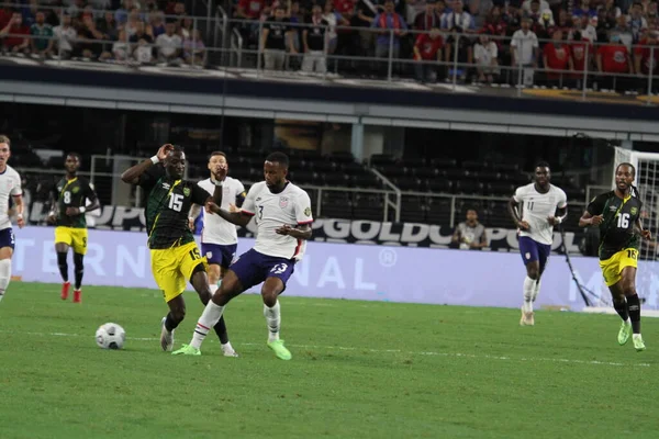 Spo Concacaf Gold Cup Quarters Final Usa Jamaica July 2021 — Stock Photo, Image