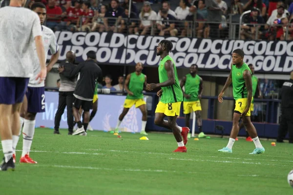 Spo Concacaf Gold Cup Quarters Final Eua Jamaica Julho 2021 — Fotografia de Stock