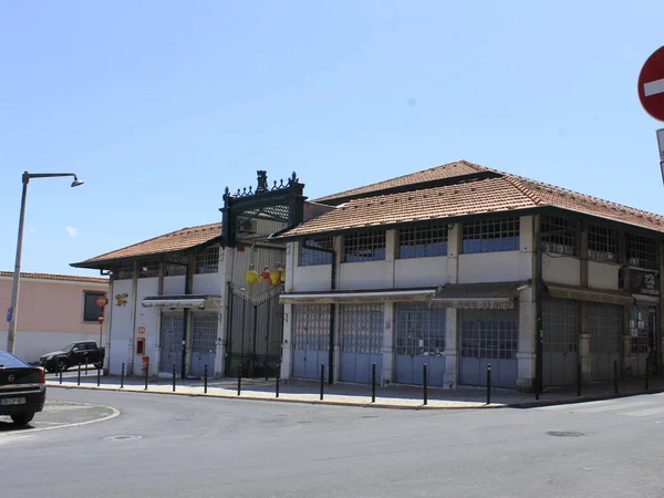 Lisbon Toplu Taşıma Istasyonları Yakınında Insan Dolaşımı Juny 2021 Lizbon — Stok fotoğraf