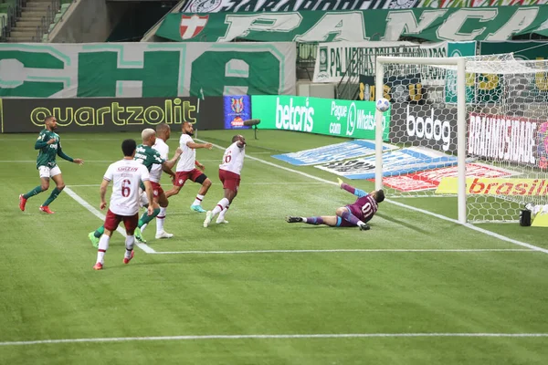 Spo Campeonato Brasileño Fútbol Palmeiras Fluminense Julio 2021 Sao Paulo — Foto de Stock