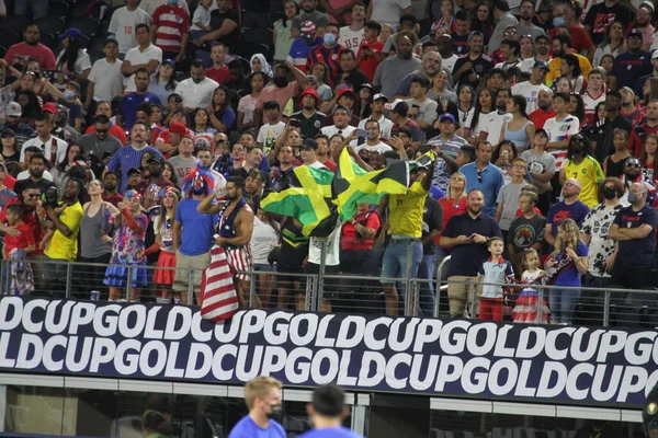Spo Copa Oro Concacaf Cuartos Final Usa Jamaica Julio 2021 — Foto de Stock