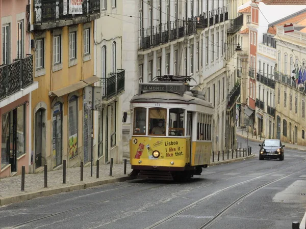 Barrio Alto Uno Los Más Tradicionales Lisboa Julio 2021 Lisboa — Foto de Stock